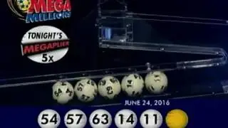2016 06 24 Mega Millions Numbers and draw results