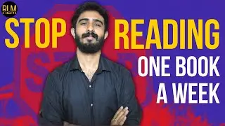 Why you should NOT read one book a week (bad advice)