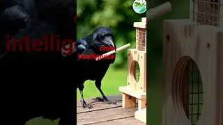Crow Smarter Than You Think? 🧠🐦 Solves Puzzles Like a Pro!