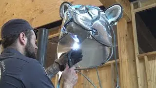Black Bear Public Art Sculpture Part 2