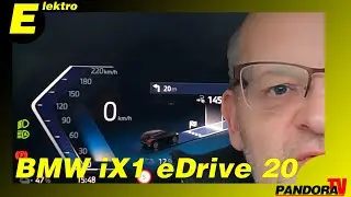 BMW iX1 eDrive 20 und das Display hinter dem Lenkrad ??? - Studio Hannover