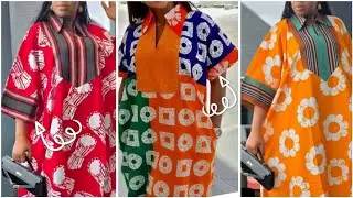 How To Cut and Sew a Bubu with Collar || Beginner Friendly