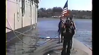 USS Pargo deploying