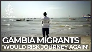 Gambia migrants: Survivors 'would risk journey again'