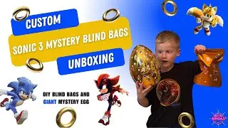 We Made EPIC Sonic mystery bags! SONIC 3 Movie Blind Bag Unboxing!