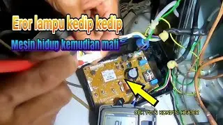 KULKAS PANASONIC INVERTER EROR DAN TIDAK DINGIN