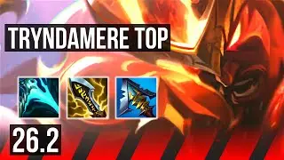 TRYNDAMERE vs YORICK (TOP) | 40K damage | EUNE Grandmaster | 26.2