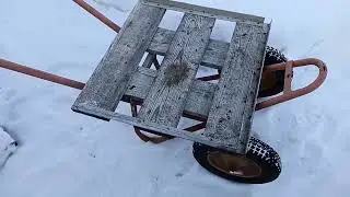 Январь 2026. Как сделать пасечную тележку из садовой? Обзор. 