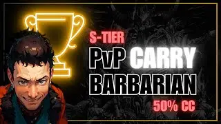 NEW BEST PvP CARRY BARBARIAN BUILD - Own Battleground & Tower w this STIER Guide in Diablo Immortal