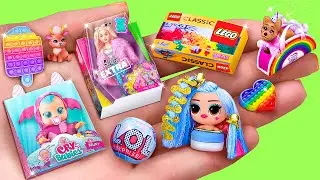 30 Kreatif Minyatür Oyuncak Bebek Fikri