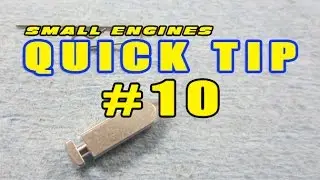 Quick Tip #10 - How To Install Needle Valve Clip On Tecumseh Small Engine Carburetors - Video