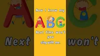 Let&rsquo;s sing the ALPHABET song! #abcsong #kidslearning #kidssong