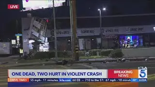 1 dead, 2 critically injured in San Fernando Valley crash