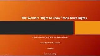 Brian & Justin's Health and safety ted talk