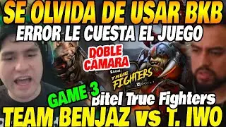 😱SE OLVIDA de USAR BKB!! - DOBLE C&Aacute;MARA!😱 TEAM IWO 🆚 TEAM BENJAZ🎮[G3/BO3] . Bitel True Fighters ⚔️