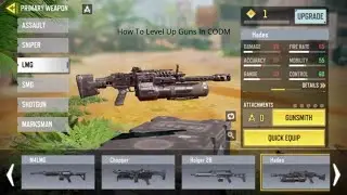 How to level up guns Fast In CODM