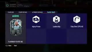 87 Aguero Flashback Player SBC FIFA 21