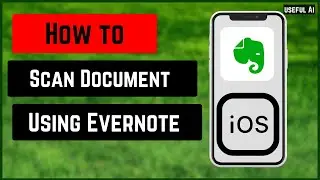 Scan a documents using EVERNOTE in IOS