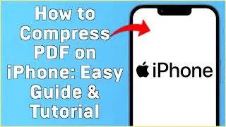 How to Compress PDF on iPhone  Easy Guide & Tutorial