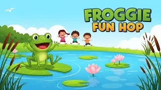 🐸 Froggie Fun Hop 🎵 | Fun Jumping Song for Kids | Happy Tale & Tune