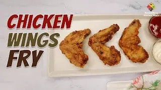 KFC style chicken wings recipe |Easy snacks recipe- Chicken wings fry| Crispy chicken wings recipe
