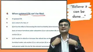 All About ITR - CA Ashish Deolasi - SuperProfs