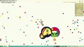 Затащил за несколько минут!Топ 1 в игре Agar re