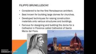 Renaissance Architecture & Cartography