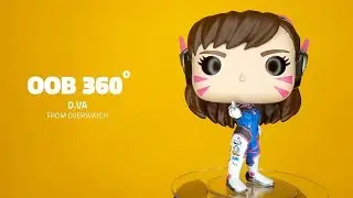 Funko Pop! - D.Va from Overwatch - OOB 360