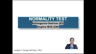 How to Perform Normality Test using SPSS (Shapiro-Wilk and Kolmogorov-Smirnov)