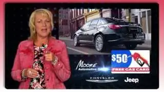 Moore Chrysler Jeep $50 Gas Card Test Drive