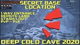 Conan Exiles Secret Base Location PvP | Cold Caves 2020 | #YouShallObey