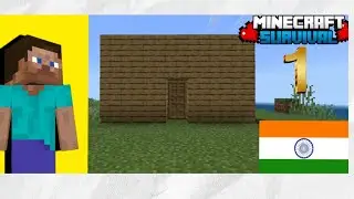 My first day in craftman 4 survival 😍
