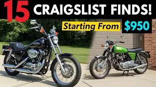 15 Vintage & Classic Motorcycles for Sale 2026 | Craigslist Finds