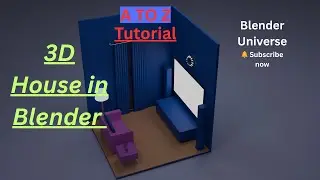3D House Rendering &ndash; Made in Blender | #BlenderTutorial #CGI #VFX