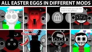 ALL EASTER EGGS in Different Mods | Incredibox Sprunki