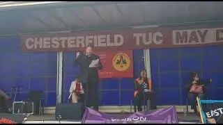 Toby Perkins MP speech to Chesterfield May Day March on 2nd May 2022