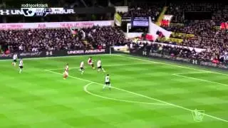 Aaron Ramsey Backheel Goal Vs Tottenham HD 2:2 English Commentary