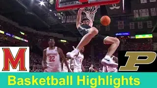 #1 Purdue vs Maryland Basketball Game Highlights, Jan 2 2024