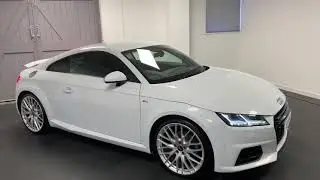 Audi TT 2.0 T Quattro 230ps S Tronic in Glacier White with a Tech, B&O, Super Sports Seats and more!