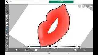 How paint mouth.