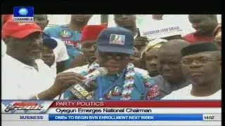 Party Politics: Oyegun Emerges New APC Chairman