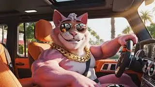 The Alpha Cat's Drive to Success | 8K Cinematic Luxury Motivation