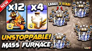 Th18 FURNACE Attack Clash of Clans 2026 | Best TH18 Attack Strategy With FURNACE REVIVE Town Hall 18