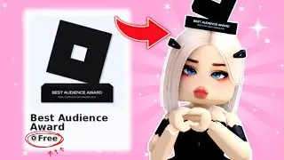 How to Get the FREE &lsquo;Best Audience Award&rsquo; Item in Roblox 🎉 | Easy Tutorial