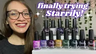 MASSIVE Starrily Swatch + Review with Comparisons! 🌟 Haunted Garden & Bestsellers 🤩