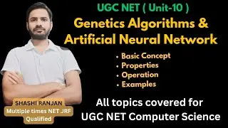 Genetic Algorithms & Neural Networks | UGC NET Computer Science 2025 | Paper 2