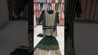 Bottel 🌹 Green Dress Design | AJMER SAREES | #shortfeed #dress