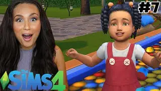 MIJN KINDJE IS JARIG EN MIJN NIEUWE HUIS! - SIMS 4 #7