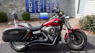 2008 Harley Davidson Fat Bob Vance and Hines Big Radius exhaust